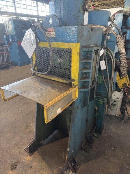 196 TON X 18” WIDTH X 1” FRANKLIN MODEL #B5196-20 AUTOMATIC HYDRAULIC SHEAR &amp; PUNCH MACHINE: STOCK #23392