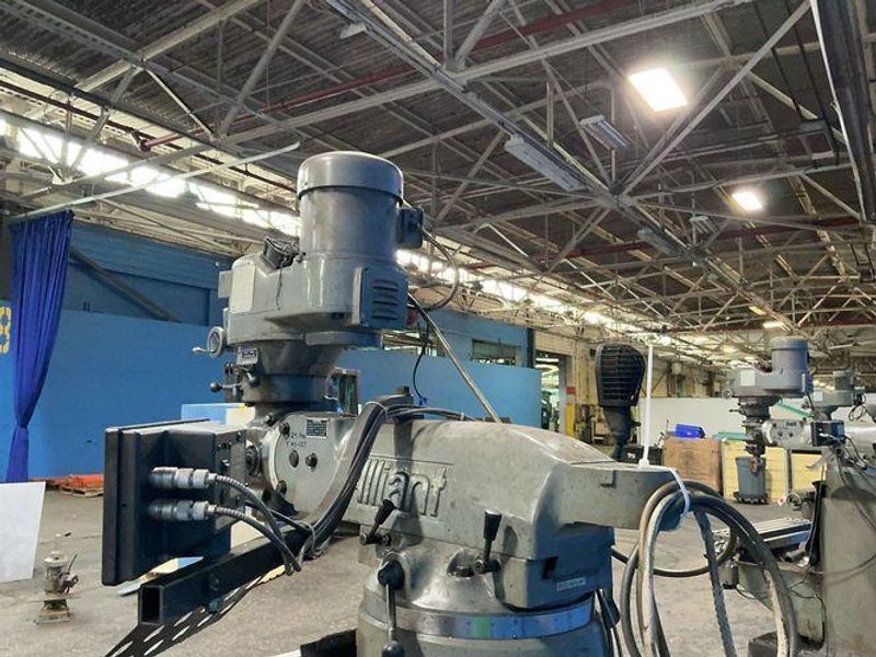 ALLIANT 9” X 42” VERTICAL MILL  -  ALLIANT 11/TMV