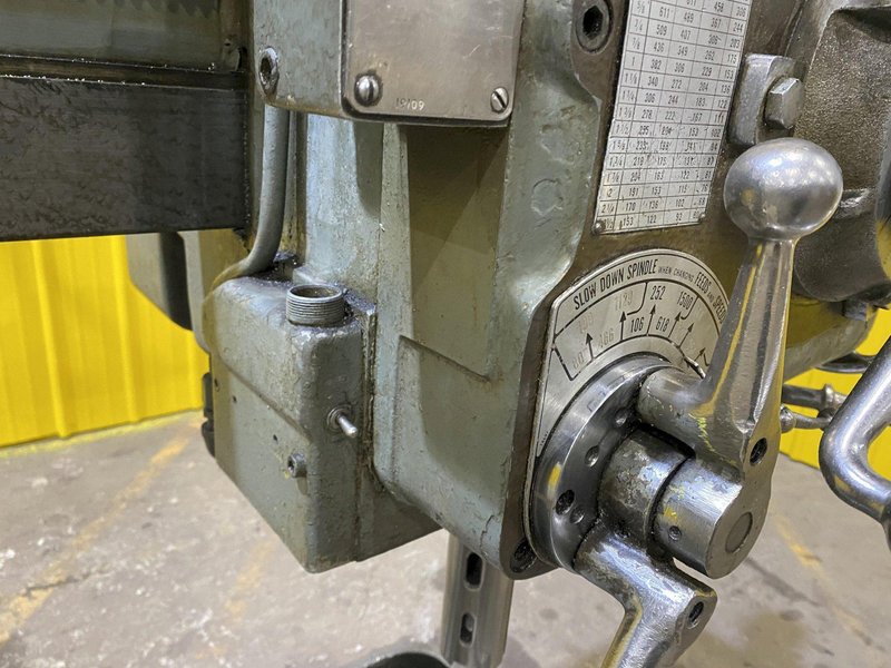 4&#039; X 11&quot; CARLTON MODEL #1A RADIAL ARM DRILL: STOCK #20394