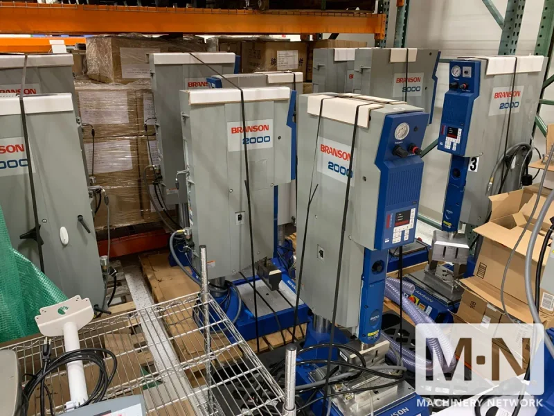 3300 WATT BRANSON MODEL 2000IW+ ULTRASONIC WELDER MFG 2020 (5) AVAILABLE