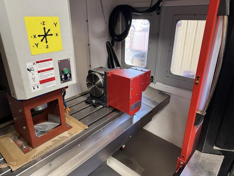 Smart SV-3 VMC, 2024 – 4th Axis Rotary, Probing