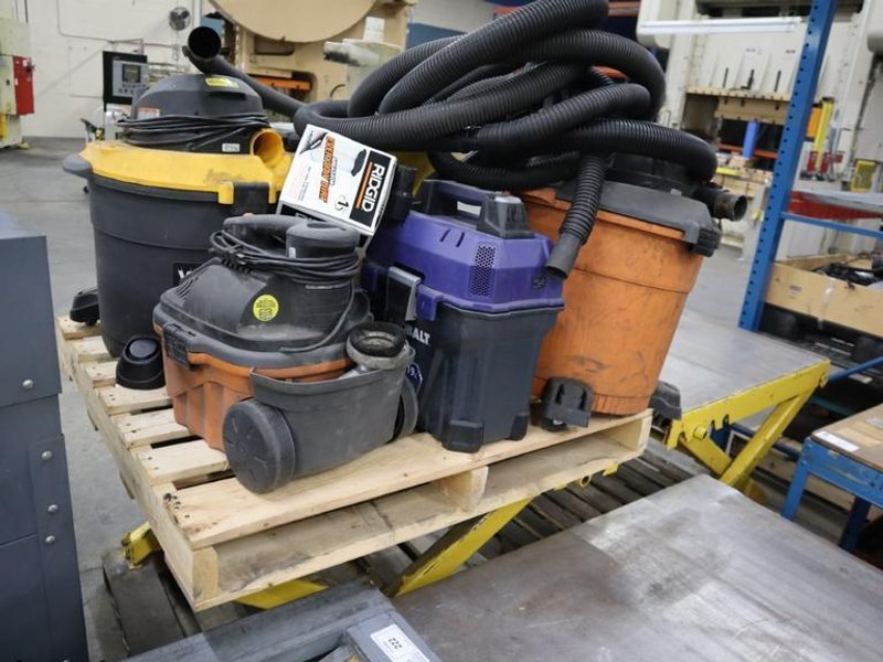 Pallet of Workshop Vacuums- Auction Item