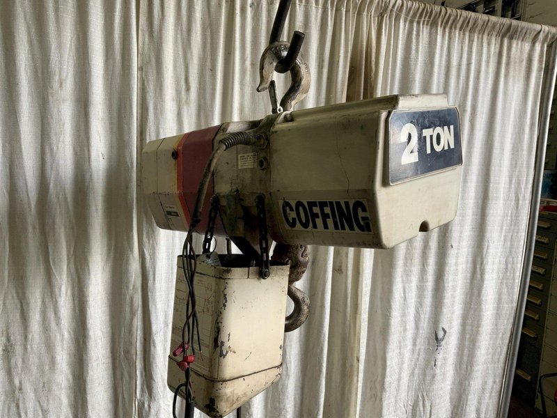 2 TON COFFING ELECTRIC CHAIN HOIST: STOCK #75536