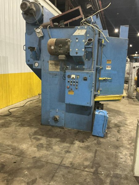72” TABLE PANGBORN MODEL 6LK-7 ROTOBLAST SHOT BLAST MACHINE: YOBRO #25134