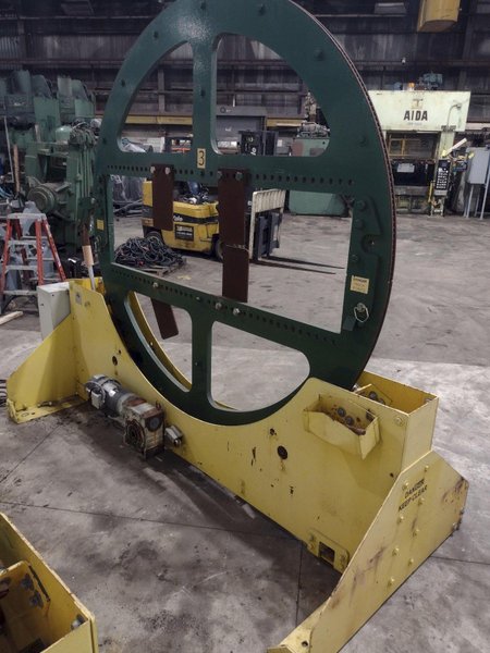 11,600 LBS RIMCO MODEL #R5-2450 ROTATOR POWERED I-BEAM ROLLOVER / ROTATOR MACHINE: STOCK #23597