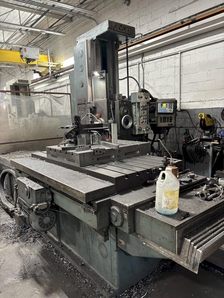 4" DEVLIEG 43K-72 HORIZONTAL BORING MILL. STOCK # 0219226