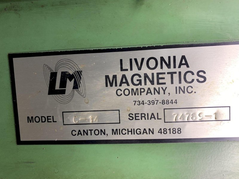 Livonia Model C-14 Magnetic Conveyor