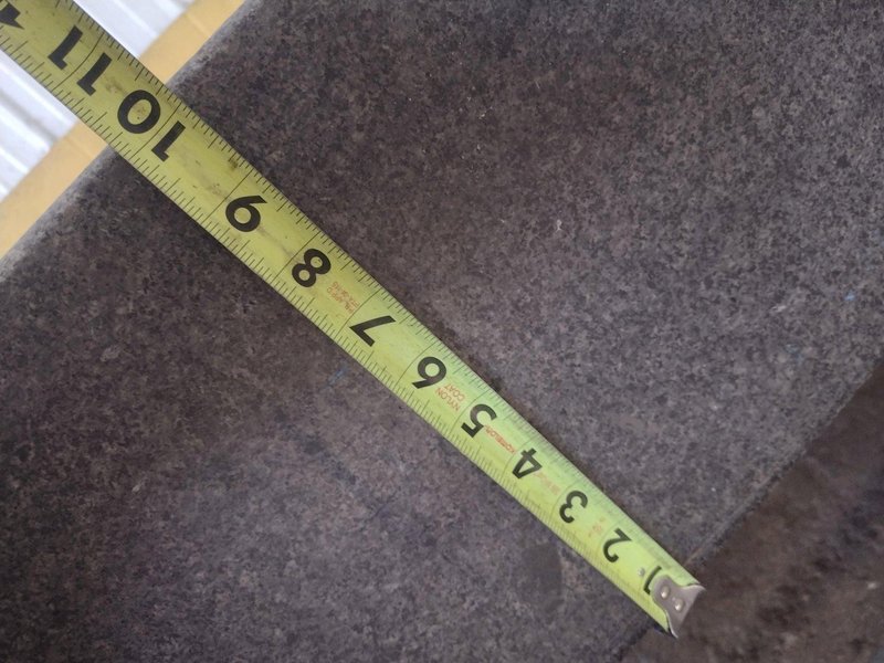 8&#039; X 4&#039; X 10&quot; CHALLENGE PRECISION LAYOUT INSPECTION GRANITE TABLE: STOCK #23801
