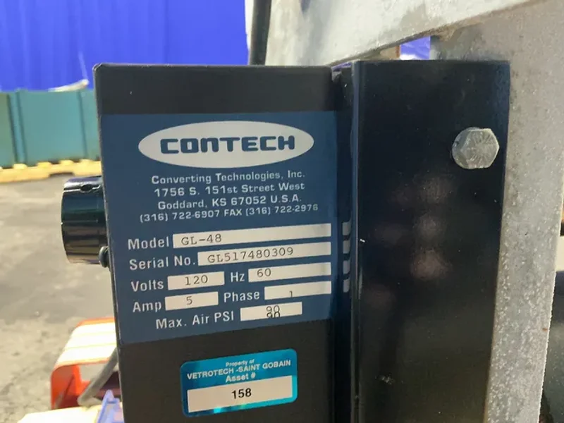 CONTECH 52”, 90 PSI ROLL-TO-ROLL LAMINATOR  -  GL-48