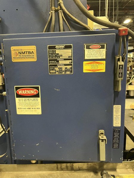 35 TON x 6' PACIFIC/TRI-ACRO HYDRA-MECHANICAL BRAKE, MODEL 35-6