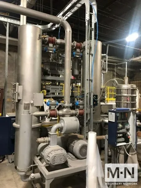 EREMA MODEL VACUREMA 231 SHEET EXTRUSION RECYCLING SYSTEM MFG 2017 INSTALLED 2018 (2) AVAILABLE