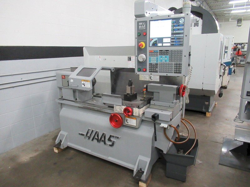 Haas TL-1 CNC Toolroom Lathe with Tailstock, 5C Collet Closer,  Coolant Pump and Tank