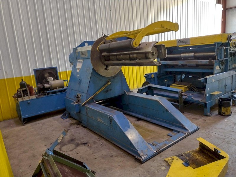 60" x 14 GA X 20,000 LB IOWA PRECISION MODEL #SLR6014-2.5 SLITTING CUT TO LENGTH COIL SLEAR LINE: YOBRO #26015