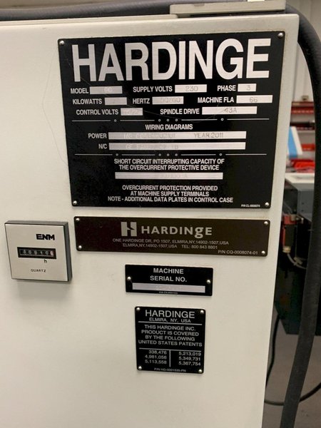 2011 HARDINGE QUEST CHNC-42 SP with CNC Lathe Stock #: 81089224