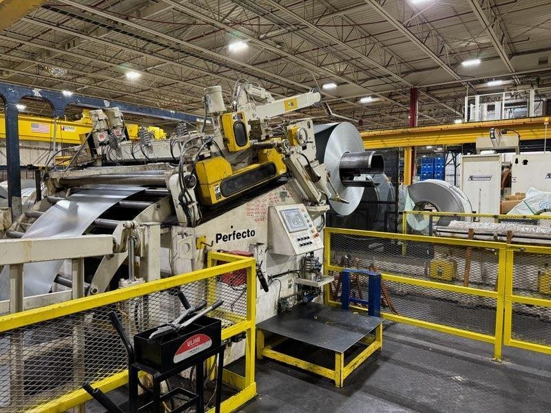 Perfecto Coil Feed Line 60,000 Lbs. x 72&quot; Wide