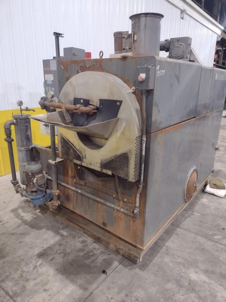 24&quot; HURRICANE MODEL 250 2 STAGE ROTARY DRUM ELECTRIC HEAT STAINLESS STEEL PARTS WASHER: STOCK #13539