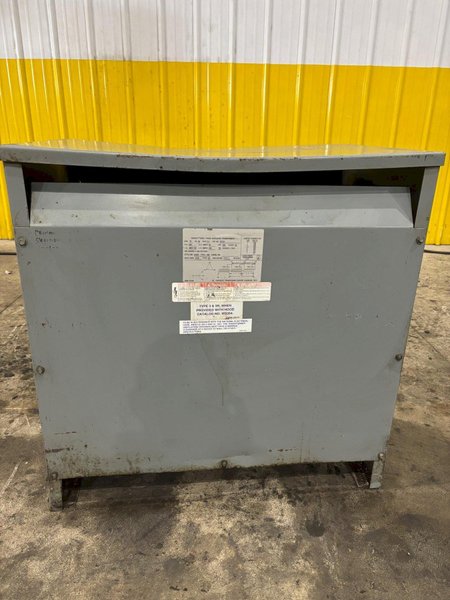 75 KVA SORGEL ELECTRICAL TRANSFORMER 480 &lt;-&gt; 208Y/120 VOLT: YOBRO #24367