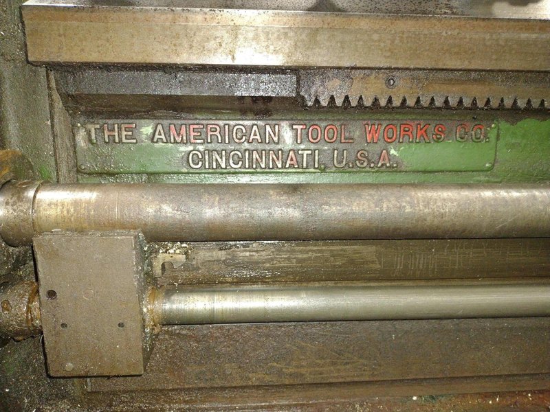 40&quot; X 420&quot; /35&#039; AMERICAN MODEL H HEAVY PATTERN ENGINE LATHE, 2-7/8&quot; HOLE: STOCK #22746