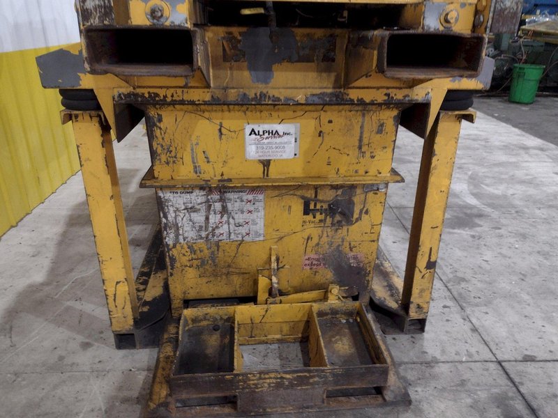 HI VAC MODEL #250D PORTABLE VACUUM WITH DEISEL ENGINE: STOCK #21855