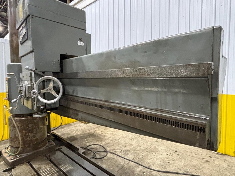 7' x 15" GIDDINGS &amp; LEWIS MODEL #962 G&amp;L RADIAL DRILL: YOBRO #24530