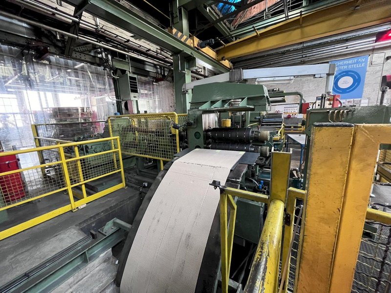 TILGERT - BURGHART &amp; SCHMIDT 650MM, DOUBLE PIT, PRECISION SLITTING LINE