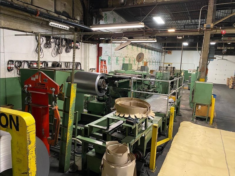 20,000 LB X 48&quot; X .078&quot; DAHLSTROM CUT THE LENGTH LINE. STOCK # 0849522