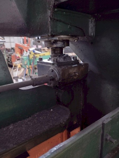 90 TON X 10' CHICAGO D&amp;K MODEL #810-L MECHANICAL BRAKE WITH AIR CLUTCH: STOCK 16343