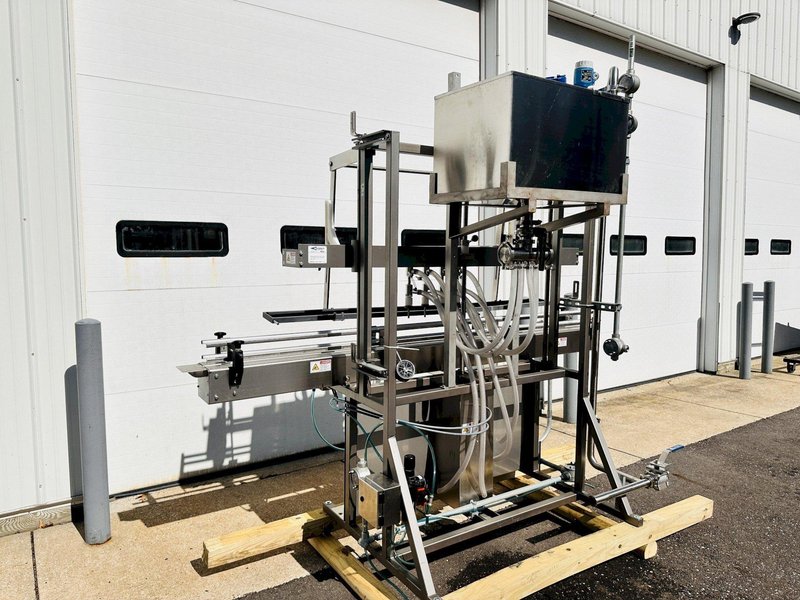 Cozzoli IFLM Four Headed Filler ||  Inline Fill-To-Level  ||  Manual Filler