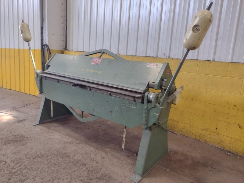 6&#039; X 12 GAUGE CHICAGO D&amp;K MODEL #SB612 APRON BRAKE: STOCK #23781