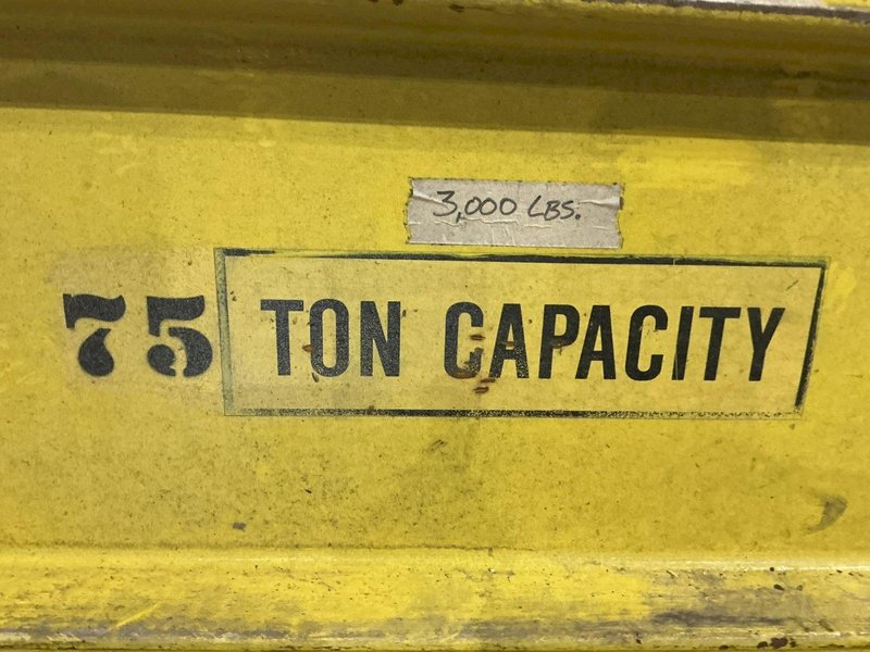 75 TON X 14' KELLY SALES &amp; ENGINEERING SPREADER BAR / LIFTING BEAM: YOBRO #25852