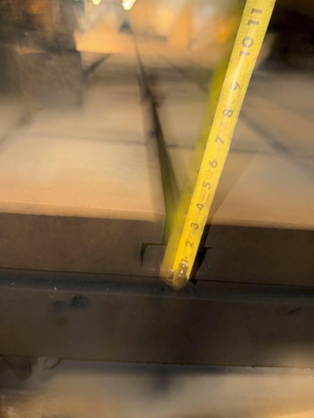 16' X 30' X 12" T-SLOTTED FLOOR PLATE. STOCK #0433326