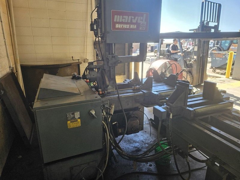 18″ X 20″ Marvel 81A 10PC Fully Automatic Vertical Bandsaw, 1989