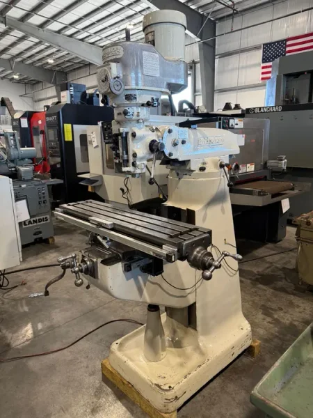 Bridgeport Series 1 Vertical Milling Machine DRO USA #7853