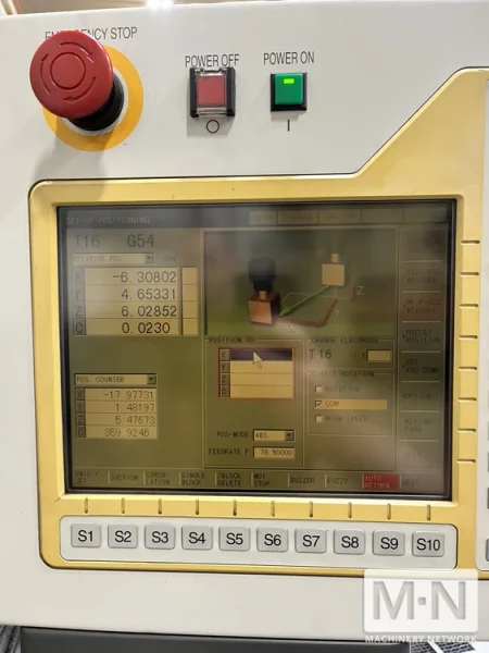 Mitsubishi EA8 CNC Sinker EDM, C axis &amp; ATC, New 2000