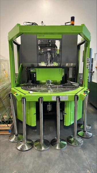 Engel 80 Ton Vertical Injection Press – 2019 – Insert Molding System with Rotary Table
