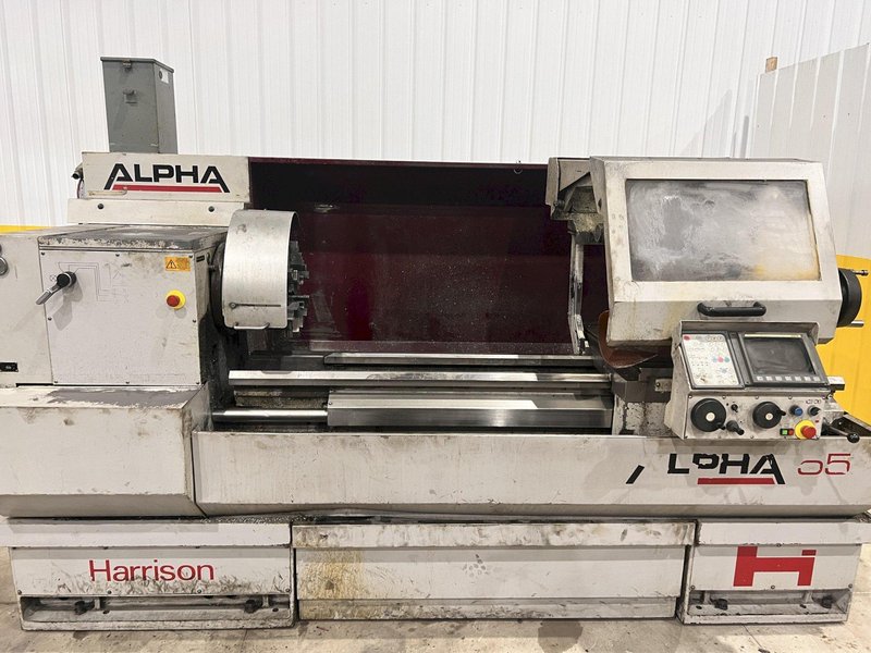 21&quot; X 80&quot; HARRISON ALPHA 550 CNC &amp; MANUAL COMBINATION LATHE: STOCK #21111