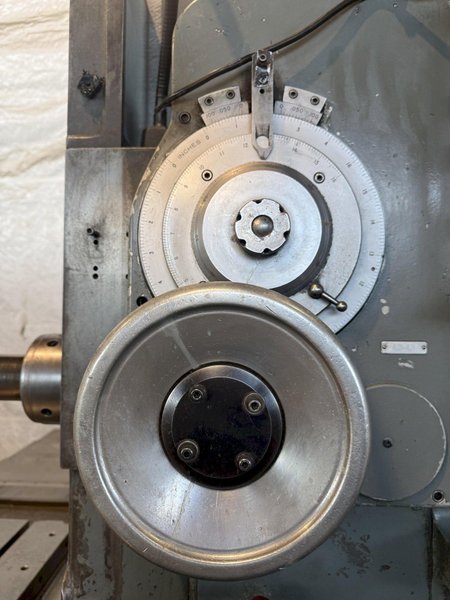 3" DEVLIEG 3H-72 HORIZONTAL BORING MILL. STOCK # 0113926