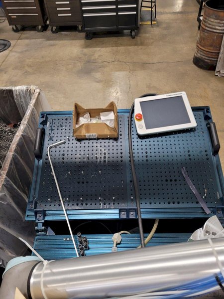 2018 UNIVERSAL ROBOTS UR10 Cobot - Dual Chuck Grippers, Flexible Loading System