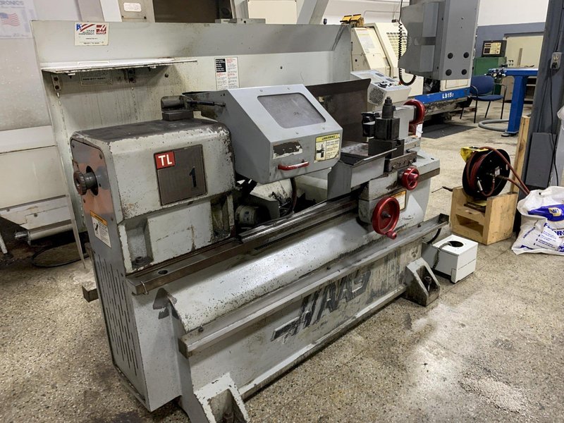 HAAS Model TL-1 CNC Flat Bed Lathe, S/N 70319, New 2005.