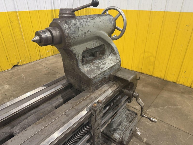 32"/46" X 144" MEUSER GAP BED ENGINE LATHE 3-1/8" HOLE: YOBRO #25908