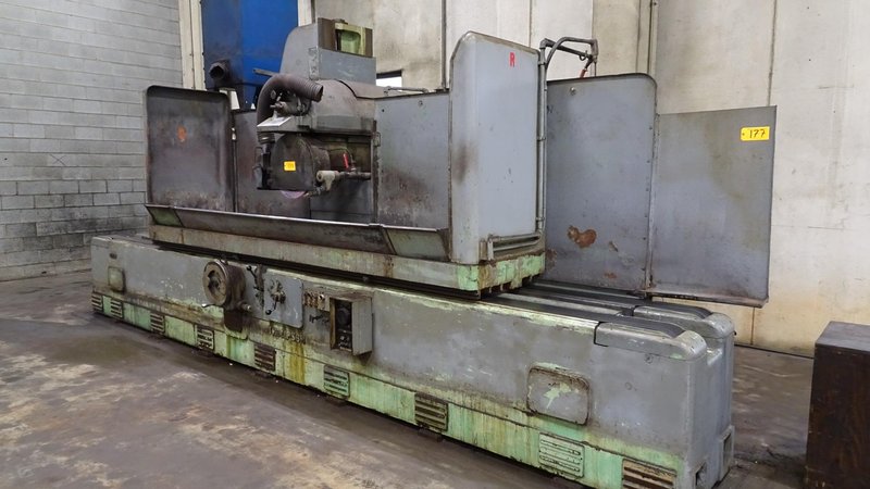 24" X 96" THOMPSON MODEL #C HYDRAULIC SURFACE GRINDER: STOCK #10225