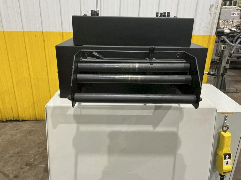 12" X .125" PA INDUSTRIES MODEL #SS127 MOTORIZED 7 ROLL COIL STRIP STRAIGHTENER : YOBRO #25104