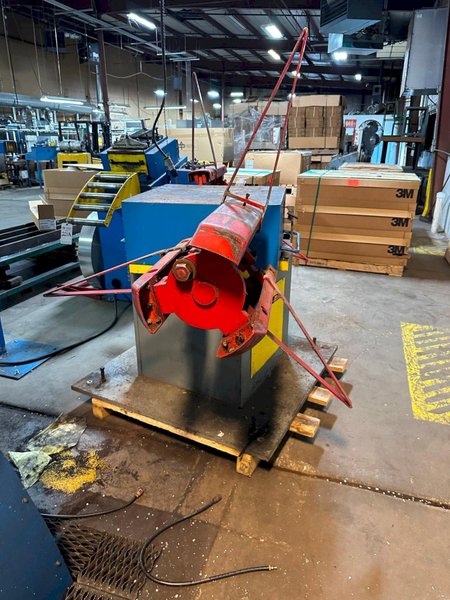 3,000 LB MARION MFG DOUBLE END COIL REEL UNCOILER 2010: YOBRO #26063