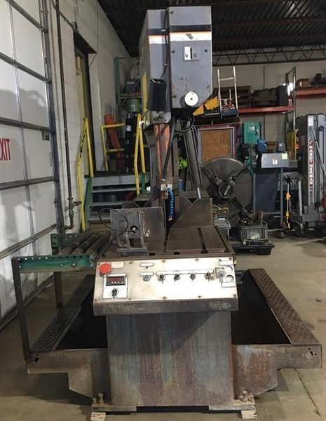 18″ X 22″ HEM MODEL V100LM3, TILT FRAME VERTICAL BAND SAW STOCK #3181