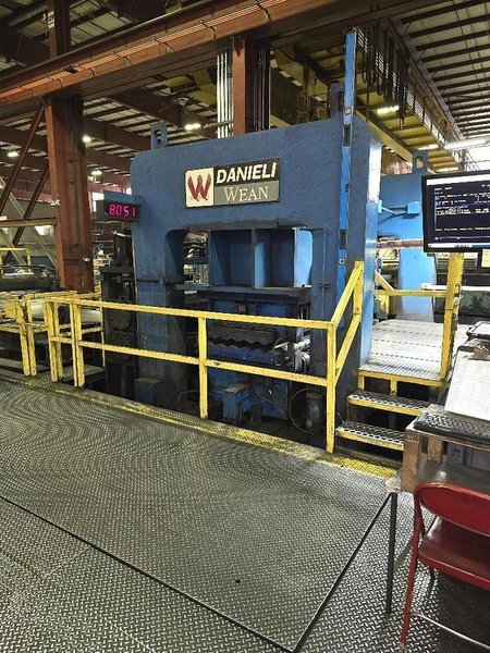 96" x .750" DANIELI-WEAN CASSETTE LEVELER. STOCK #0325726
