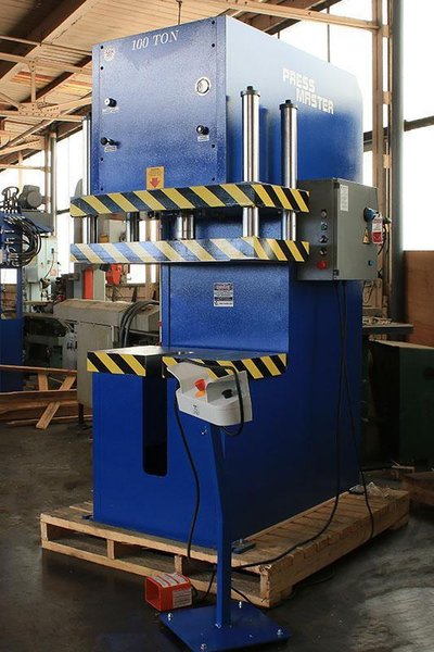 100 TON PRESSMASTER HYDRAULIC C-FRAME PRESS MODEL CFP-100