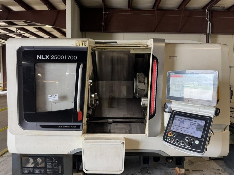 DMG Mori NLX 2500/700 CNC Lathe, 2019 – 10″ Chuck, Sub-Spindle, Chip Conveyor