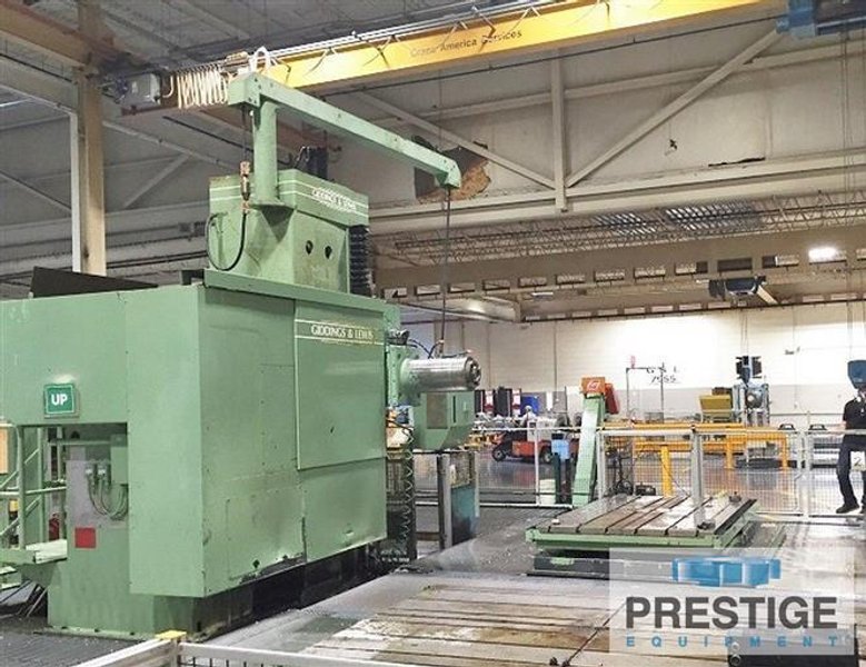 Giddings &amp; Lewis 6&quot; G60-FX CNC Floor Type Horizontal Boring Mill