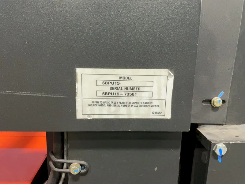 TOYOTA 3000 LBS ELECTRIC ORDER PICKER  -  6BPU15