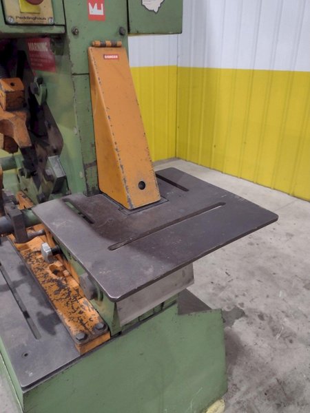 66 TON PEDDINGHAUS MODEL #66/110 PEDDIMASTER HYDRAULIC IRONWORKER: STOCK 22239